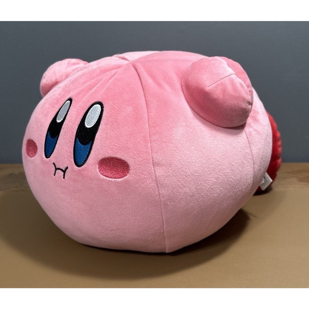 Club Mocchi Mocchi Tomy Kirby Plush Hovering Kirby Plushie Hole On Head Flaw